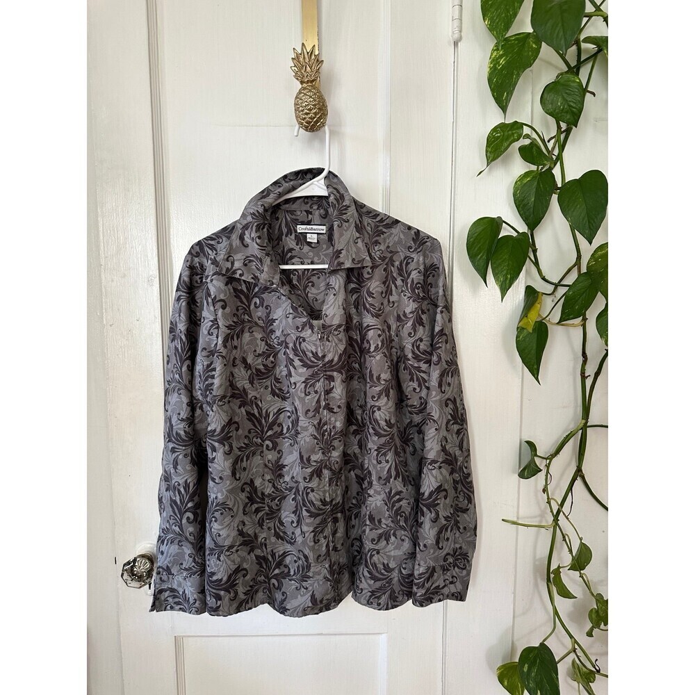 Croft and barrel women’s size large zip up jacket